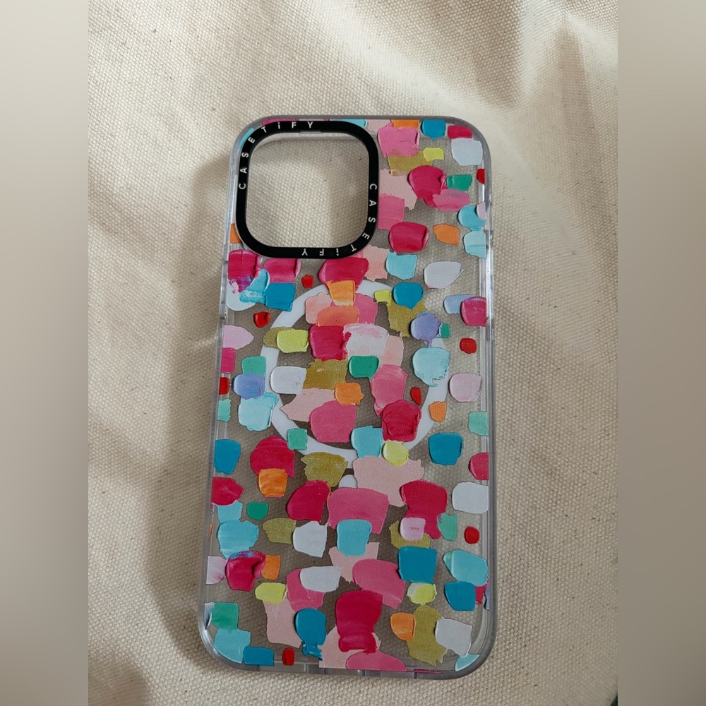 Casetify Colorful Confetti iPhone 14 Pro Max Case